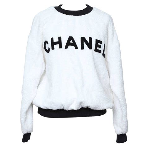 mens chanel sweater|chanel sweater black and white.